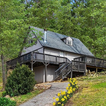 Hot Tub, Wraparound Deck, & Wifi At Chalet Cabin Villa Inwood Exteriör bild